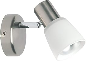 Brillante 35810/77 Spot Metal Hook / Vidrio multicolor, 13.5 x 8.5 x 14.5 cm [Clase energética A] 