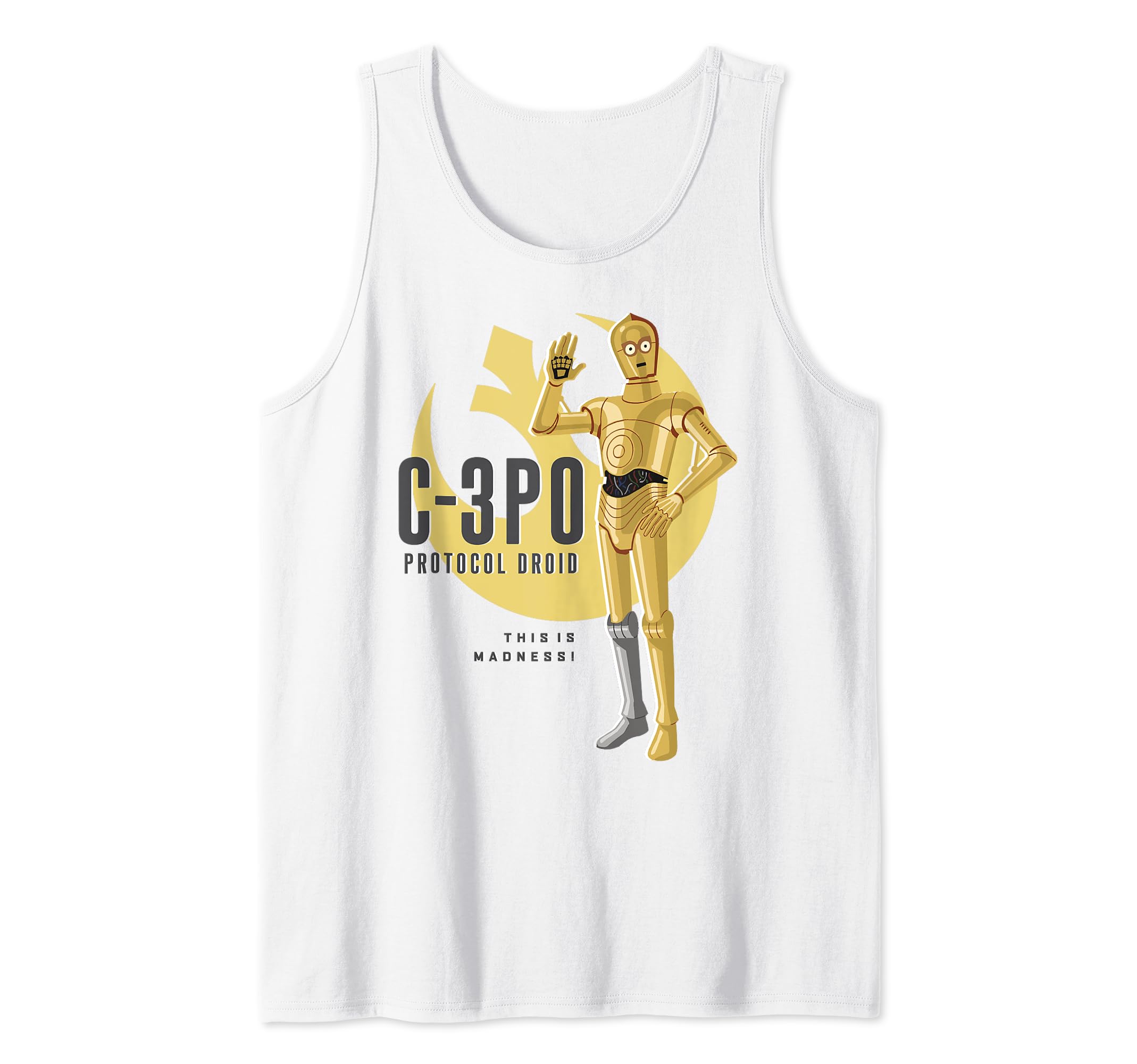 Star Wars C-3PO Protocol Droid Rebel Tank Top