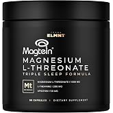 Triple Sleep Magnesium L-Threonate w. Apigenin, Theanine &amp; Magtein Magnesium L Threonate - High Absorption Magnesium Supplement Capsules for Men and Women Magnesium Powder Pills - 60 Ct