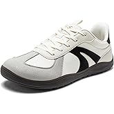 HOBIBEAR Wide Barefoot Shoes Hands Free Slip On Classic Retro Fashion Sneakers for Women