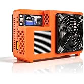 Bitcoin Home Miner NerdQX 8.0TH/s, Open Source Home Miner with Four BM1370 ASIC Chips, Dual-Fan Plug-and-Play, 170W 2.4G WiFi and Quiet for Crypto Machine Bitcoin Miner for Beginners