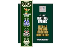 WINNING STREAK NBA Milwaukee Bucks Heritage Banner