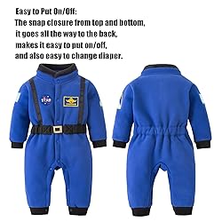 OLLULL Baby Astronaut Costumes, Unisex Toddler