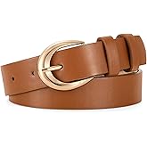 JASGOOD Women Leather Belt Fashion Women Belt Ladies Casual PU Leather Belt for Jeans Pants Dress