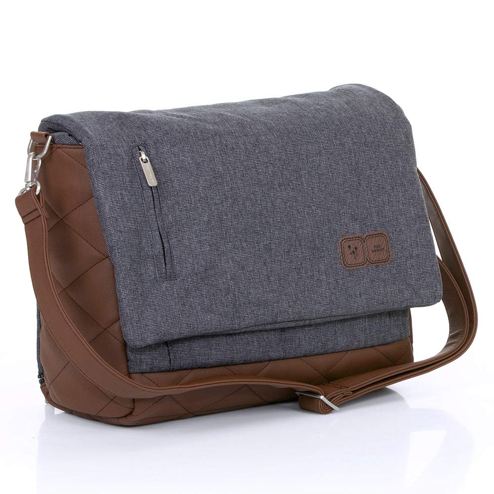 ABC Design Wickeltasche Urban - Diamond Special Edition - inkl. Wickelauflage und Flaschenwärmer - Asphalt