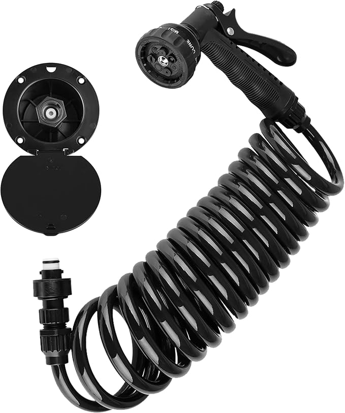 Dura Faucet (DFSA188BK) RV Exterior Quick Connect Dura Faucet (DFSA188BK) RV Exterior Quick Connect