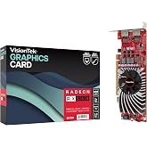 VisionTek AMD Radeon RX 560 4GB GDDR5 2x HDMI Graphics Card | 2 Monitor Support, Low Profile SFF, Full Height Bracket Included, Single Slot, 50W Bus Powered, Office Desktop Productivity