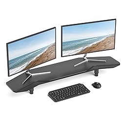 AFOOYO 39.4 Inch Dual Monitor Stand Riser