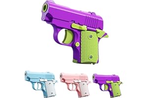 UTOSDAY 1911 3D Printed Small Pistol Toys, Stress Relief Pistol Toys for Adults, Fidget Toys Suitable for Relieving ADHD, Anxiety, Suitable Toys for Friends Adults and Kids Best Gift