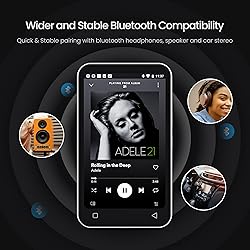TIMMKOO 80GB Kids MP3 Player with Bluetooth and