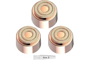 INNOBEAUT Generation 3 Replacement Heads for Flawless Finishing Touch Facial Hair Remover, Blades for New Flawless Gen 3