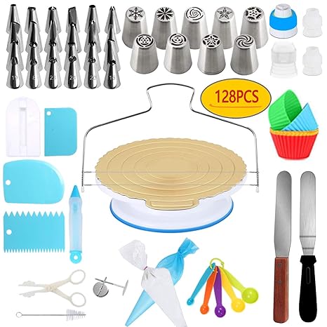 Amazon.com: Kit de suministros para decoración de tartas ...