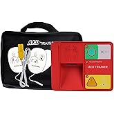 XFT AED Trainer &amp; AED Simulator &amp; AED Defibrillator for Home, Lightweight CPR Practice Device, Portable Defibrillator Training for First Aid Beginners (XFT-120N)