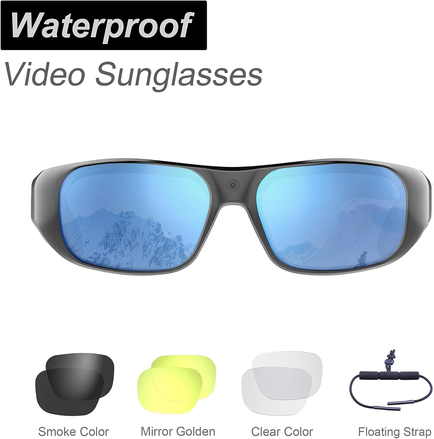 polarized sunglasses with camera