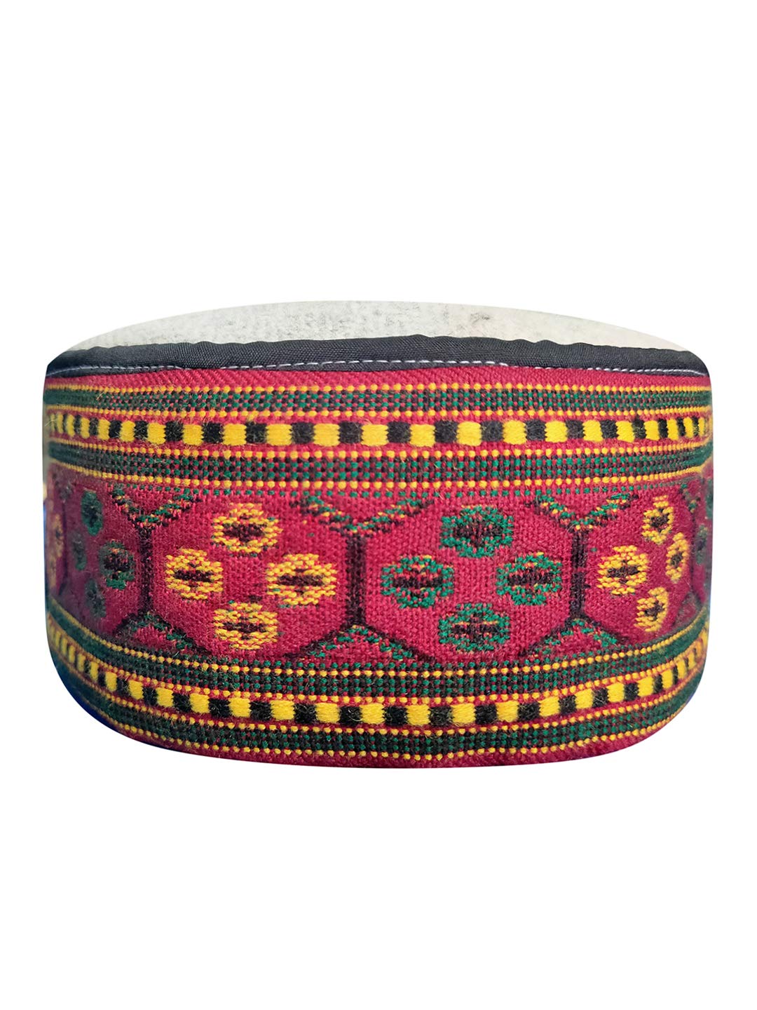 Medium-Braided Himachali Kullu Topi 