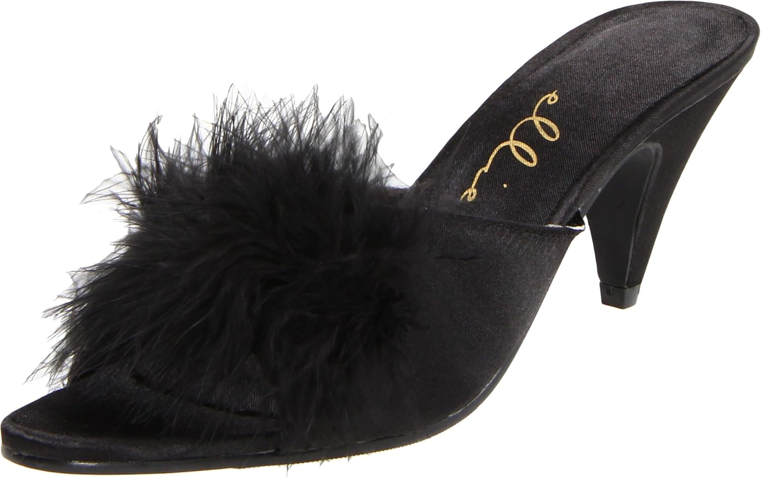 kitten heel bedroom slippers