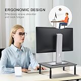 suptek Monitor Stand Riser 3-Height Metal Ventilated Platform MST003 20kg view 5