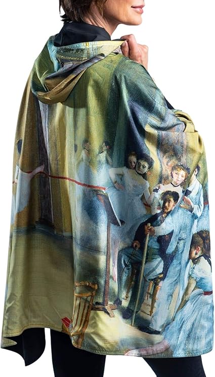 waterproof cape coat