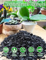 TOYPOPOR Horticultural Charcoal for Indoor Plants