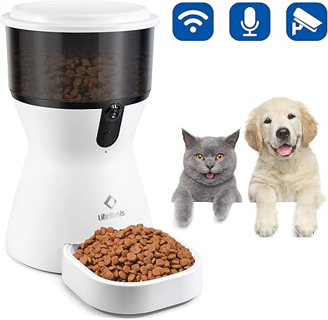 Amazon Com Life Basis Automatic Pet Feeder Food Dispenser 3l For