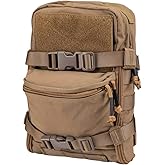 IDOGEAR Mini Tactical MOLLE Hydration Pack Water Reservoir Bag Outdoor Water Bladder Carrier Pack for Tactical Vest Backpack