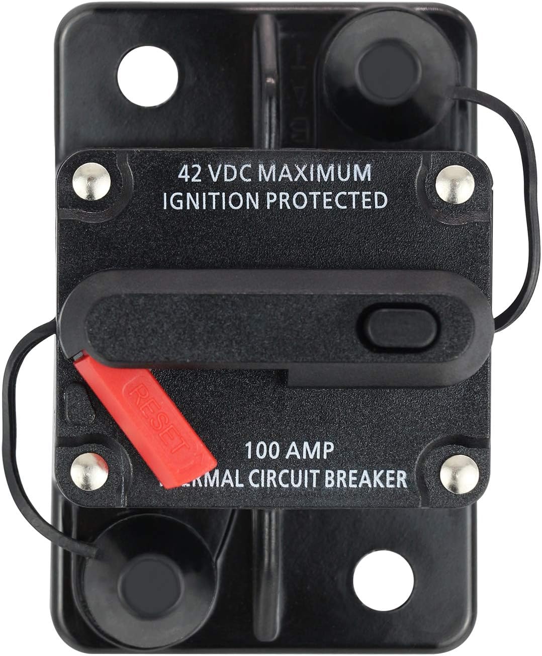 Amazon.com: 100 amp Circuit Breaker 12V, 100A DC Breaker with Manual