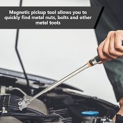 Mulwark 5 pcs Telescoping Magnetic Pickup Tool with