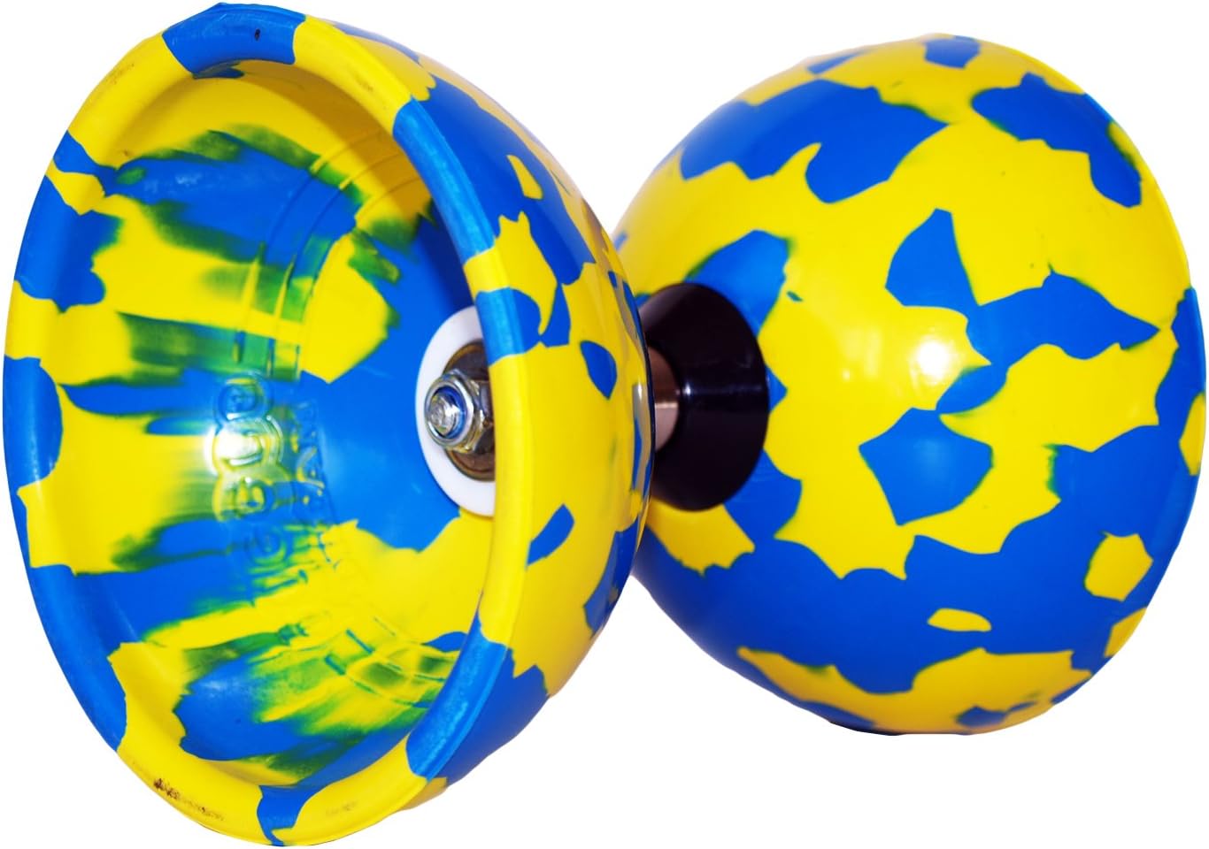 thumbnail image 2 of Chulisia] Unique 3-Bearing Diabolo With Sticks , Rubber Ball Toy Children Teens Coordination Toys For Choose I.410932885 2 of 9
