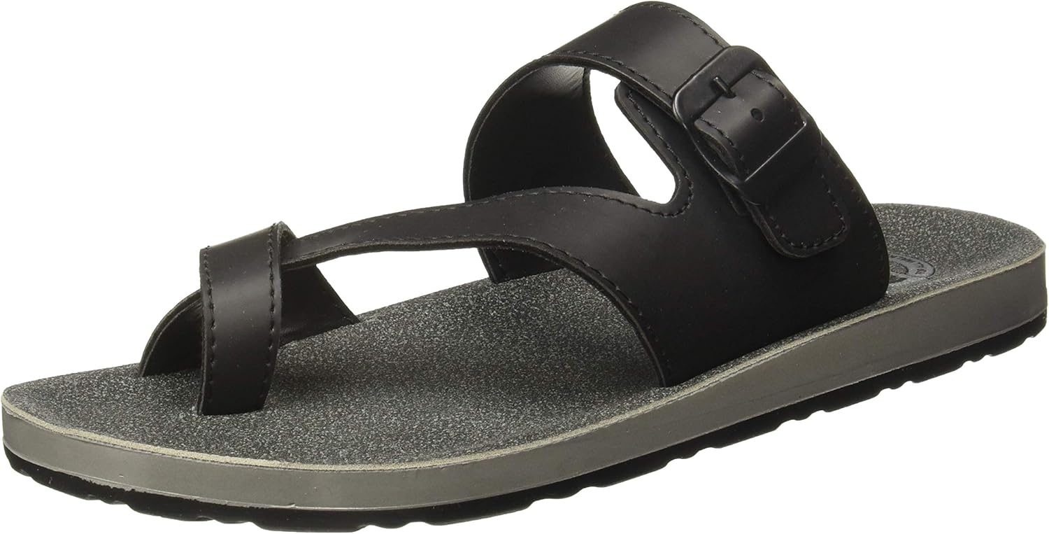 Buy Walkaroo Men's Faux Leather Brown Outdoor Sandals (13320) at Amazon.in