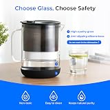 Waterdrop Glass Water Filter Jug 1.5L NSF 42/53/372 Reduces PFOA PFOS view 2