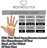 WESTWOOD FOX Gardening Gloves Leather Thorn Safety Heavy Duty Pink Medium view 6