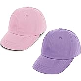 2 Packs Toddler Boys Girls Baseball Summer Hat Kids Baseball Cap Baby Sun Hat Cotton 0-10T