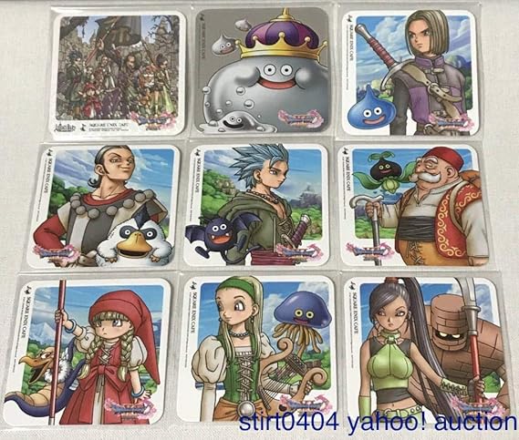 Amazon Co Jp 全7種 シークレット ルイーダの酒場 連動コースター 計9枚 全種セット スクエニカフェ ドラクエ11 Dq11 主人公 カミュ メタキン ホビー 通販