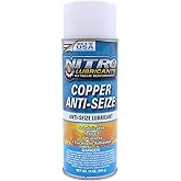 Nitro Lubricants High-Temp Copper Anti-Seize Spray Lubricant, 14 oz | Prevents seizing, galling, and corrosion on nuts, bolts, studs, bearings, and slides. For automotive and industrial use.