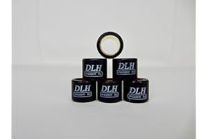 DLH RACING PERFORMANCE VARIATOR ROLLER WEIGHTS (16 X 13) FOR 50cc - 100cc QMB139 MOTORS GY6 STORE (5 GRAM)