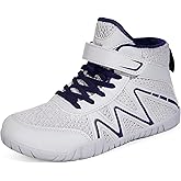 Kids Wrestling Shoes Boys Girls Youth Boxing Shoes Lightweight Fitness Training Sneakers Zero Drop Sole