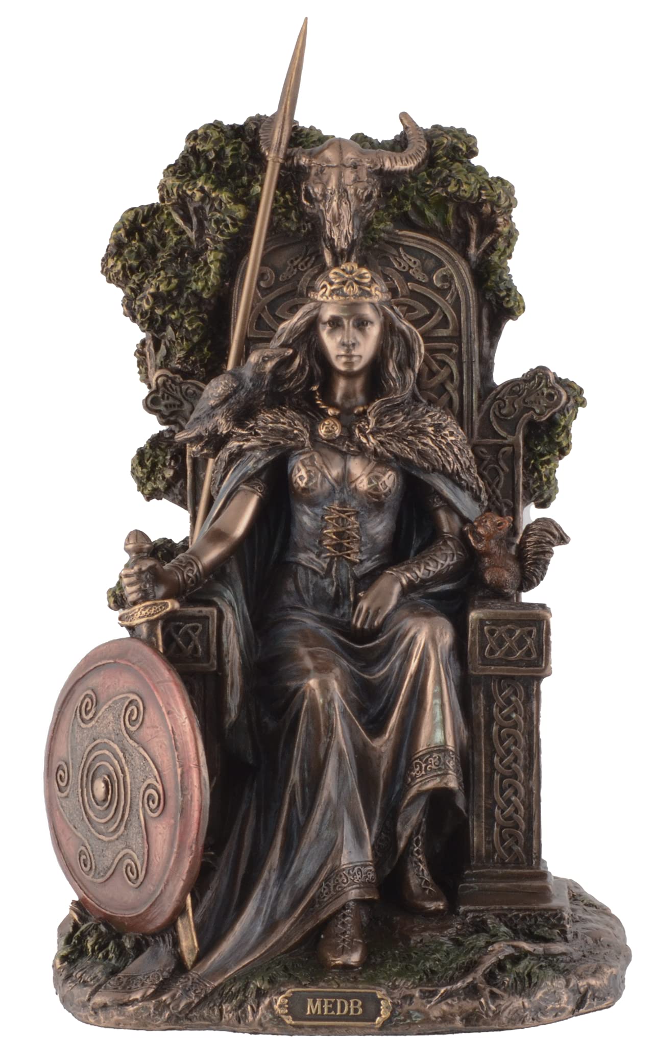Medb von Connacht Celtic Sagengoddess - Bronzed by Veronese