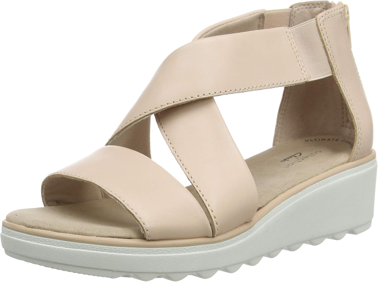 clarks blush sandals
