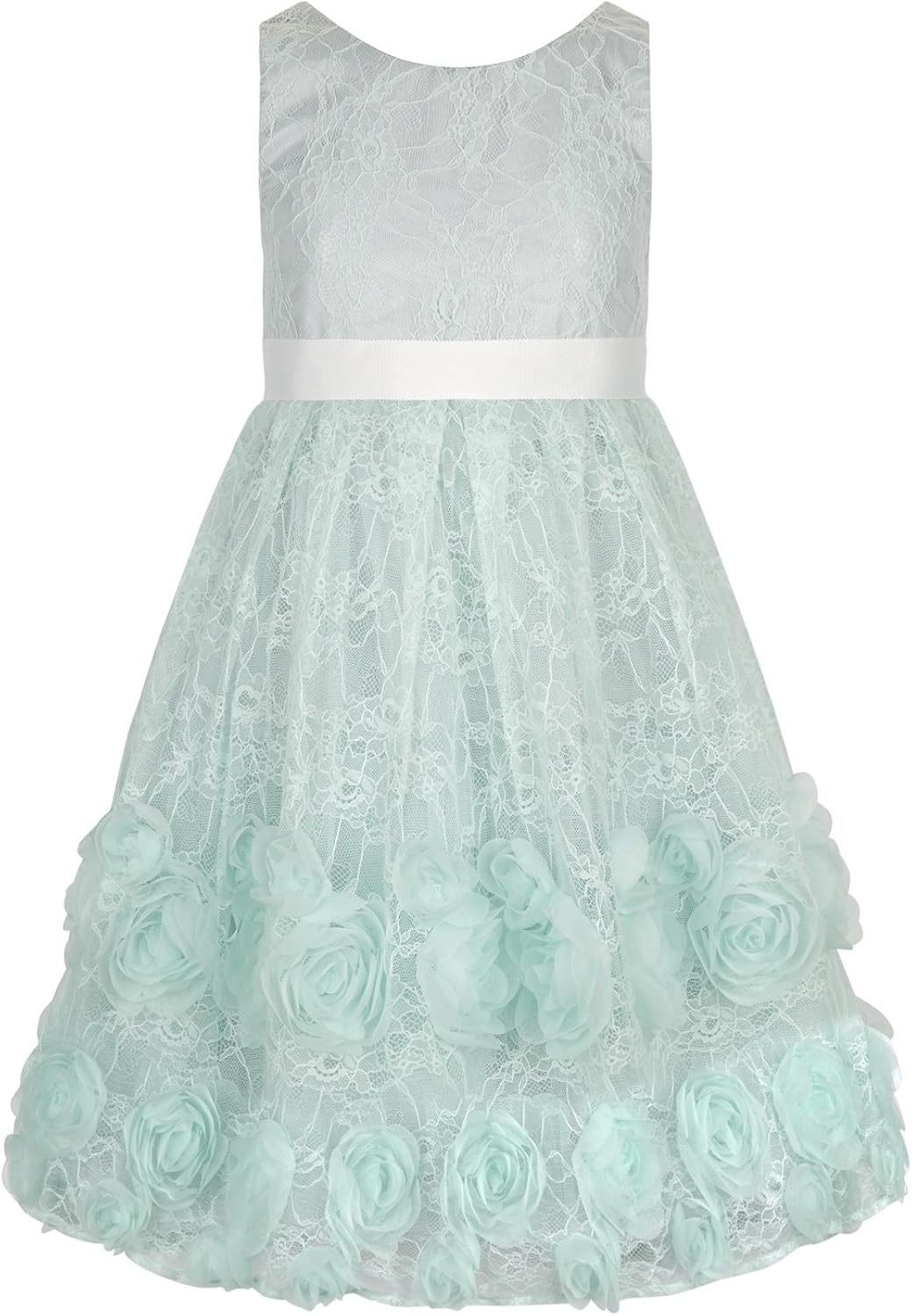 monsoon green lace dress