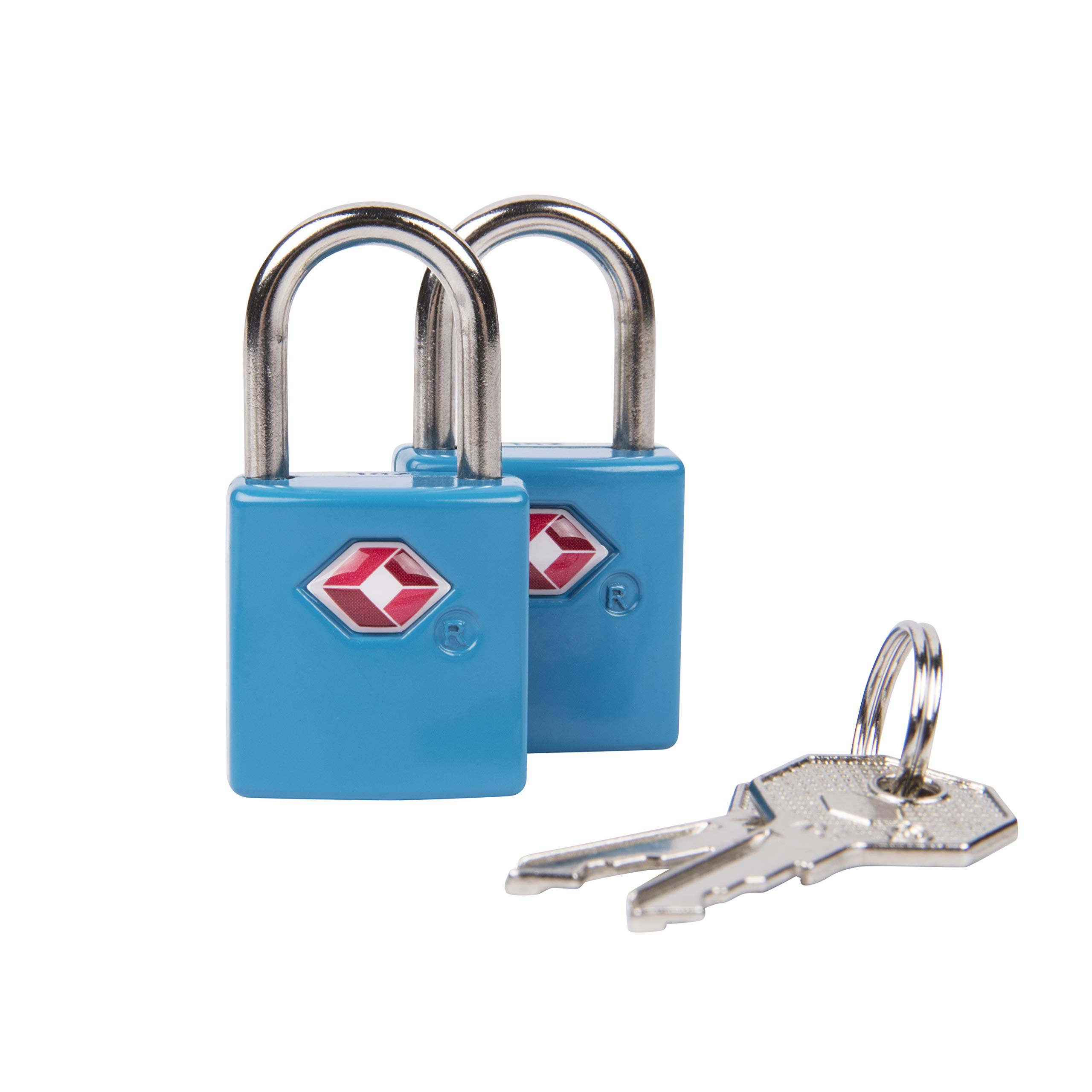 Travelon Set of 2 TSA Padlocks, Blue
