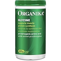 Organika Canadian-Made Glycine Powder - Proteinogenic Amino Acid - Aids Protein Synthesis, Collagen Formation, Joint and Musc
