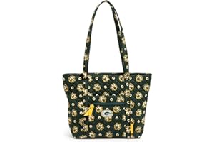 Vera Bradley Women's Cotton NFL Small Vera Tote Bag (Multiple Teams Available)