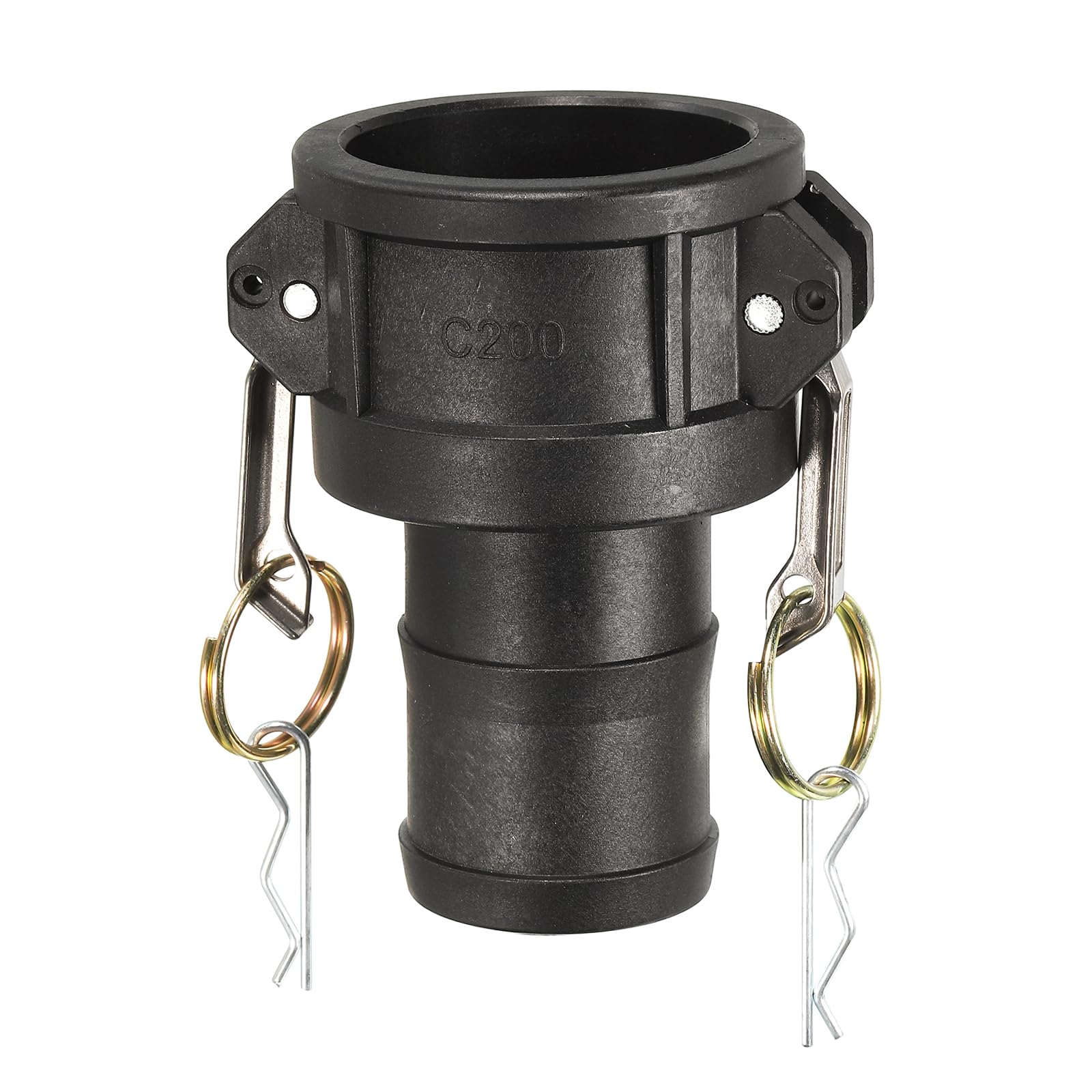 PATIKIL IBC Tote Adapter 2" Cam Lock to 50mm Barb Fitting, 275-330 Gallon Drain Adapter Fitting for Tank Garden Watering Hose