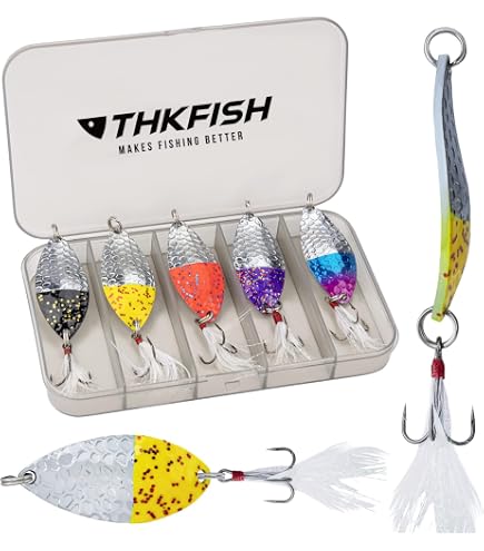 Cuillères Dardevle Originales – Diamants Jaunes/Rouges – 3/4 Oz – Leurres De Pêche Neufs