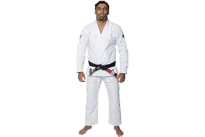 KINGZ The One Brazilian Jiu Jitsu Gi - Mens Lightweight Durable BJJ Kimono - IBJJF Legal - 400gsm Pearl Weave Pro Training