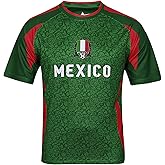 SURUIDA Fan Soccer Jersey-Brazil,Argentina,Mexico&USA Jersey，Men Football Shirt Soccer Wear for Sports Training
