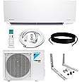 Daikin 24,000 BTU 21 SEER2 Oterra R32 Series Ductless Mini-Split Air Conditioner with Installation Kit and Wall Bracket- 230V