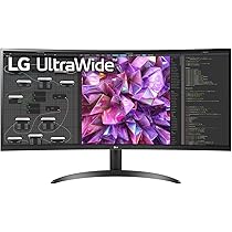 LG ウルトラワイドモニター 34WP60C-B 3440x1440 Amazon.com: LG 34WQ60C-B.AUS 34