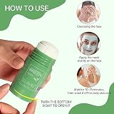 ZODENIS 2PCS Green Tea Mask Stick Face Cleansing Purifying Blackhead Acne view 3