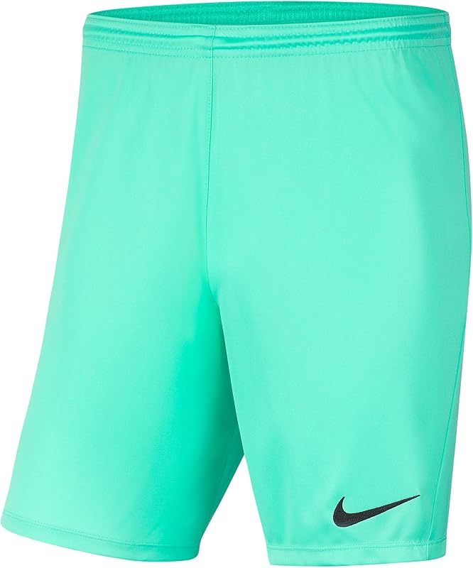 , Dri-Fit Park 3, Short da Calcio, Hyper Turq/Nero